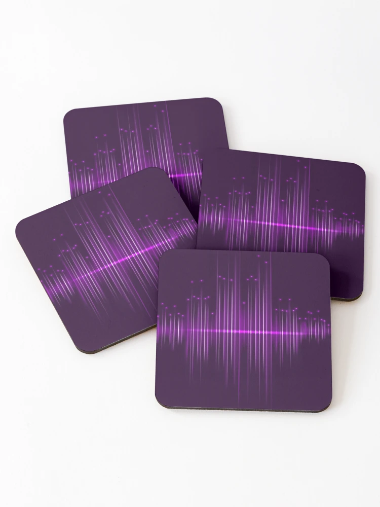 Thumbnail 1 of 5, Coasters (Set of 4), Light Rays Technology Design designed and sold by VikiQuick.
