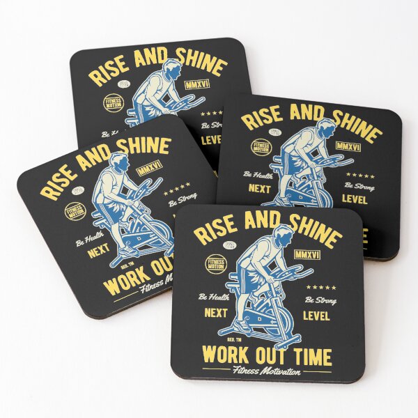 Item preview, Rise and shine workout time - Awesome workout lover Gift designed and sold by Teenation9.