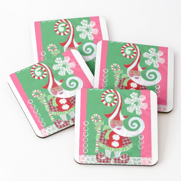 Item preview, Snowflake and candycane elf designed and sold by nighthawkstudio.