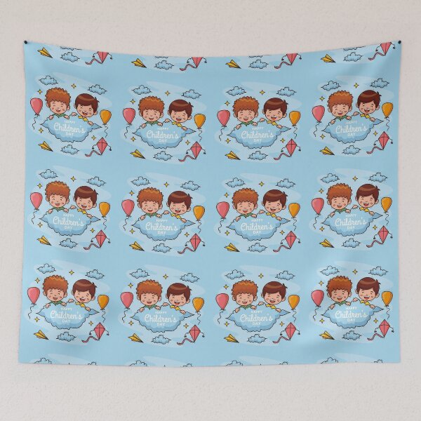 Item preview, Happy Children's Day Graphics Design designed and sold by RheanaDesigns.
