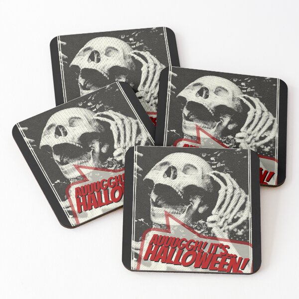 Item preview, Vintage Screaming Skeleton designed and sold by CRHPOD20.
