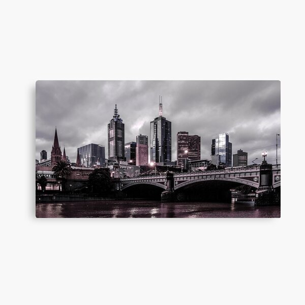 Item preview, Melbourne Skyline and the Princes Bridge designed and sold by Steven Jodoin.