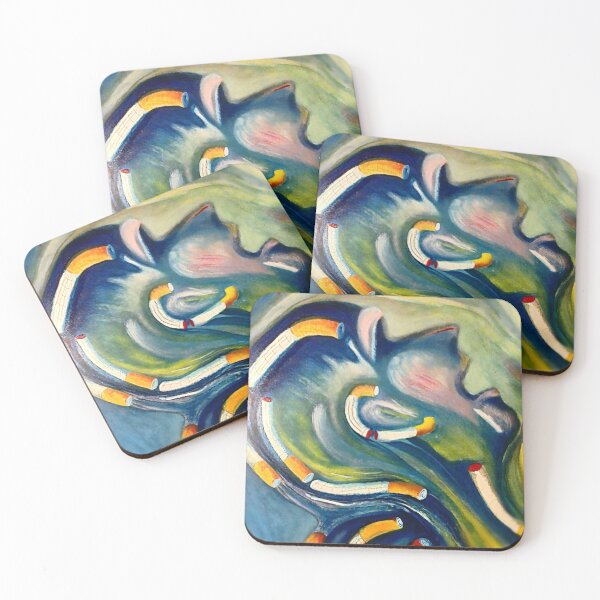 Item preview, blue smokers designed and sold by Ezavanart.
