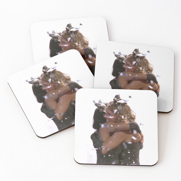 Item preview, Brittany and Santana Confetti Hug designed and sold by whenklainemet.