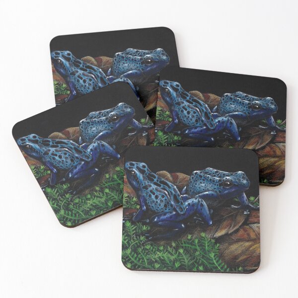 Item preview, Blue Poison Frogs designed and sold by Nathan Hols-VanHumbeck.