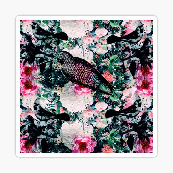 Item preview, For The Birds - Bird and Flower Pattern designed and sold by royalblewitup.