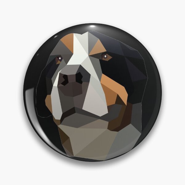 Item preview, Mountain Dog Polygon gift for dog lovers designed and sold by CareShare Design.