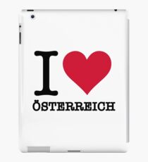 I love Austria iPad Case/Skin