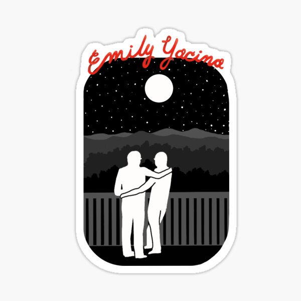 Emily Yacina stargaze design Sticker