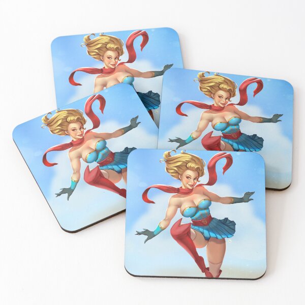 Item preview, Super Girl Bombshell designed and sold by Didi Lune Studio.