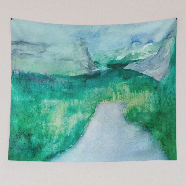 Item preview, Lake O'Hara Watercolor Painting designed and sold by Phillip Jones.