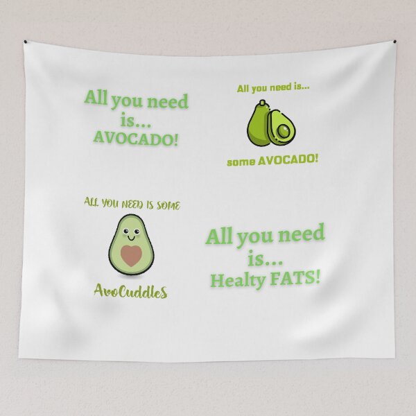 Item preview, All you Need Is Avocado Keto designed and sold by Elena's Shop.