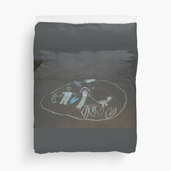 Item preview, Happy Family chalk Sidewalk Painting  designed and sold by halmarho.