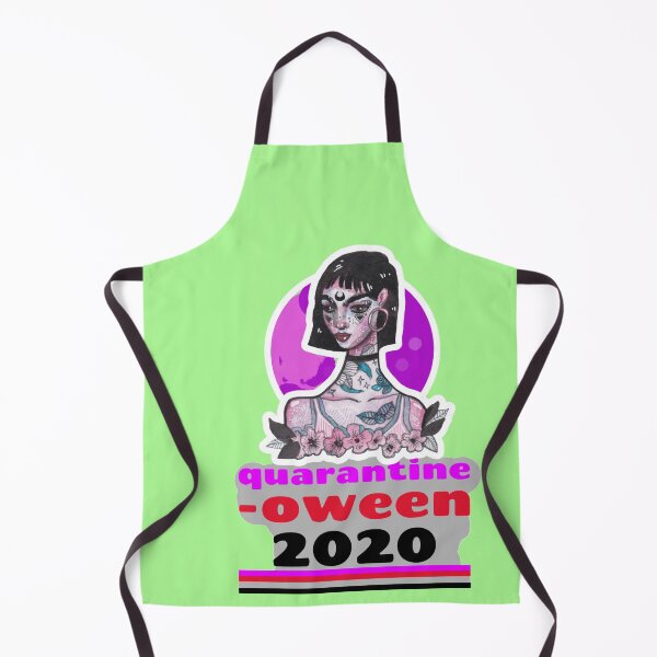 Item preview, Quarantine-Oween 2020 (Tatoo girl) designed and sold by HamiltonmagicTs.