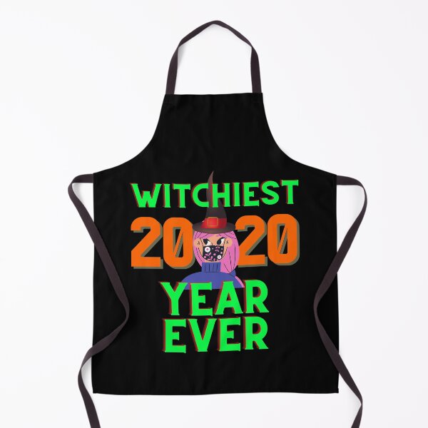 Item preview, Halloween Face Mask Funny Witch Meme: Witchiest Year Ever 2020 designed and sold by LevelUpMerch.