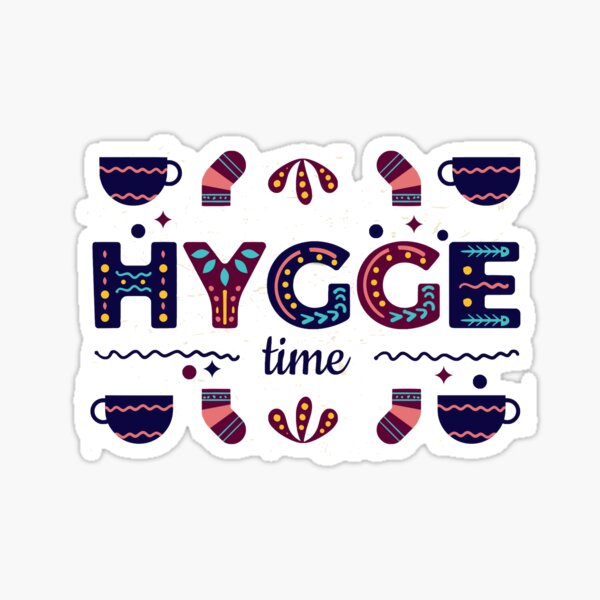 Item preview, Hygge Time - Funny Gifts For Hygge Lovers designed and sold by Sugar-Magnolia.