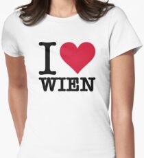 I Love Vienna Women's Fitted T-Shirt