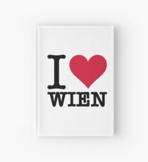 I Love Vienna Hardcover Journal