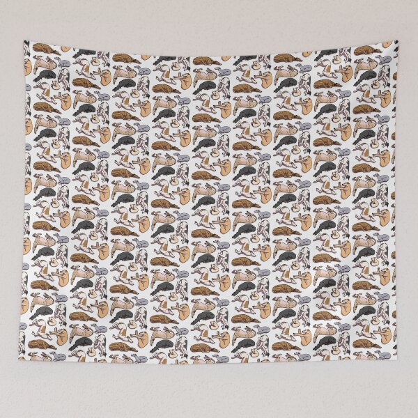 Item preview, Sleeping Hounds designed and sold by InkHoundArt.