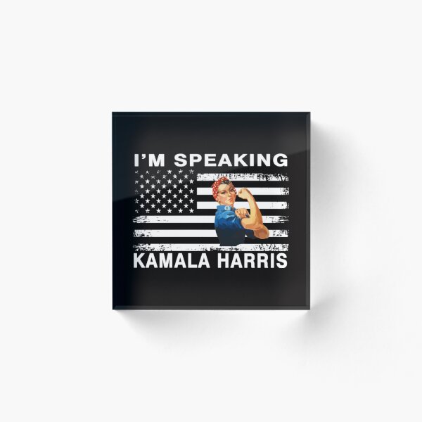 Artikelvorschau, Ich spreche sagt Kamala Harris 2020 entworfen und verkauft von KhanWill.