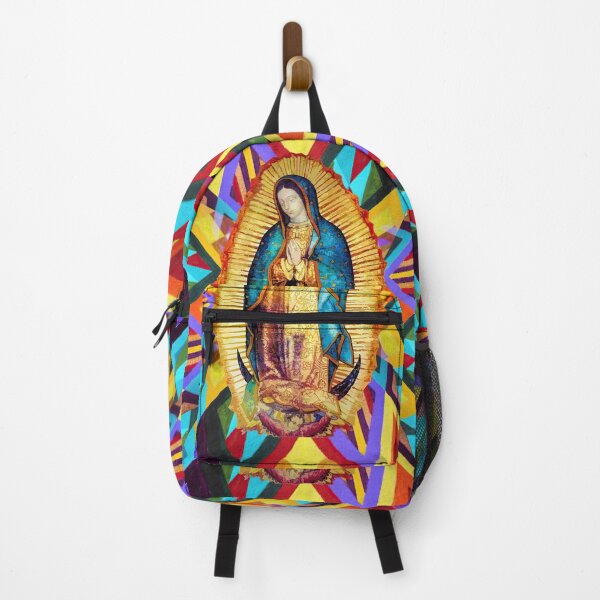 Item preview, Our Lady of Guadalupe Tilma Mexican Virgin Mary Saint Mexico Catholic colorful designed and sold by hispanicworld.
