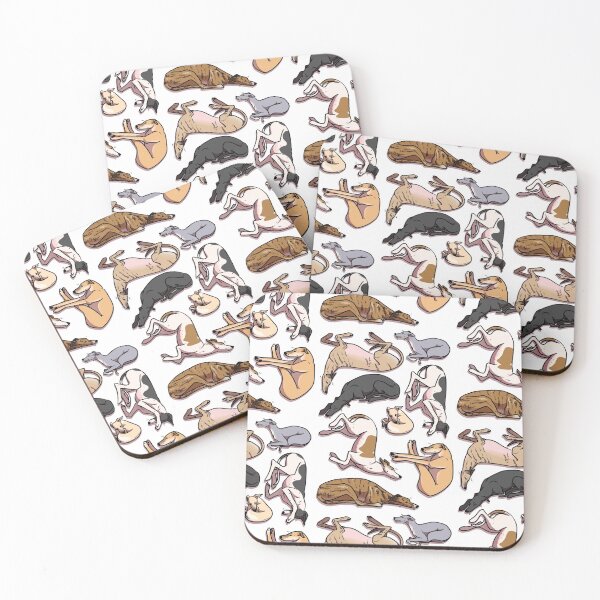 Item preview, Sleeping Hounds designed and sold by InkHoundArt.