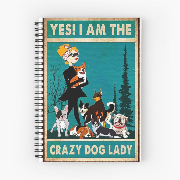 Item preview, Una mujer loca ama a los perros designed and sold by LittleStep.