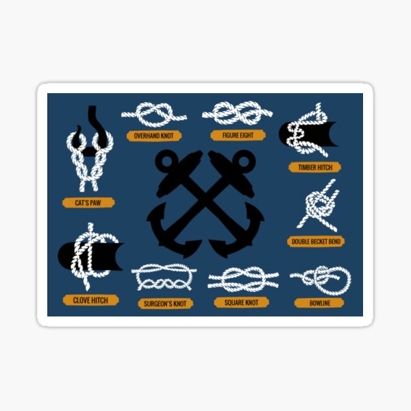 Set of nautical rope knots Royalty Free Vector Image