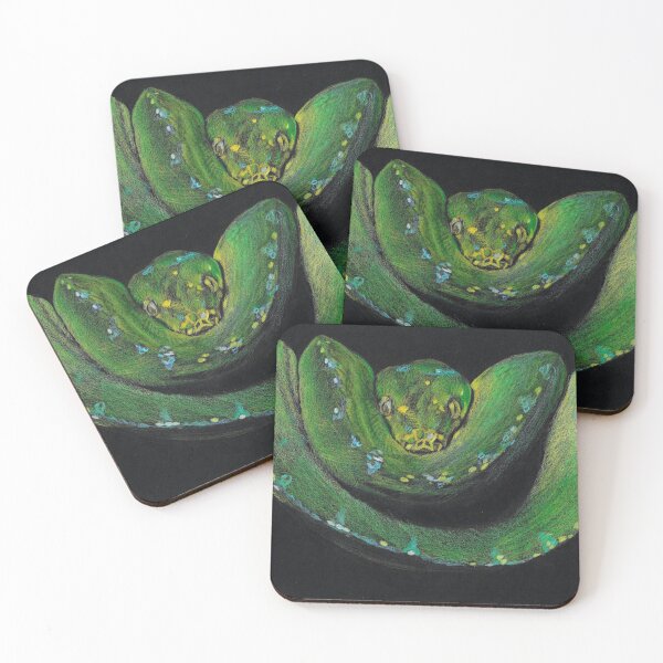 Item preview, Green Tree Python designed and sold by Nathan Hols-VanHumbeck.