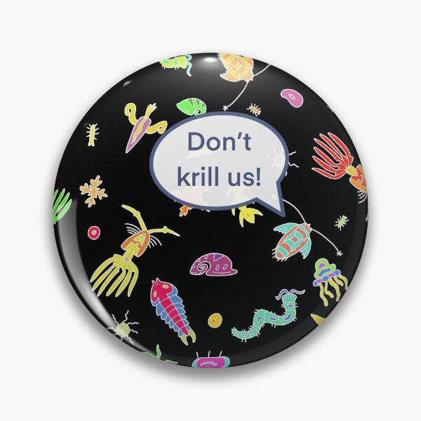 Item preview, "Don't Krill Us" Phytoplankton on Black designed and sold by laurenmoee.