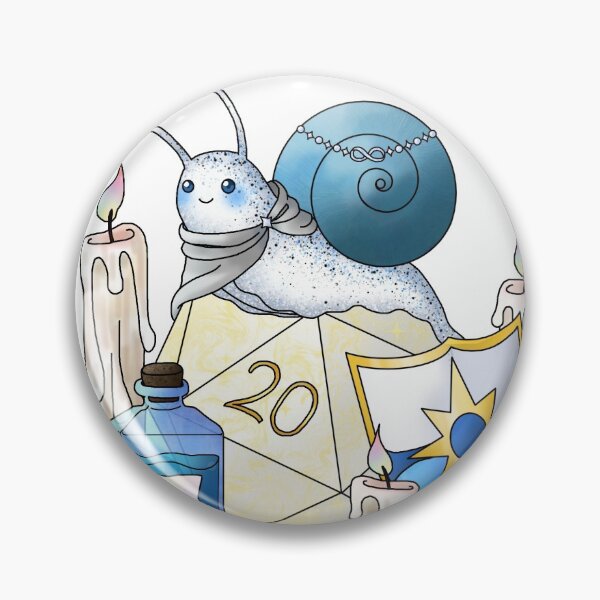 Item preview, DnD Snail Cleric designed and sold by eeriesketchbook.