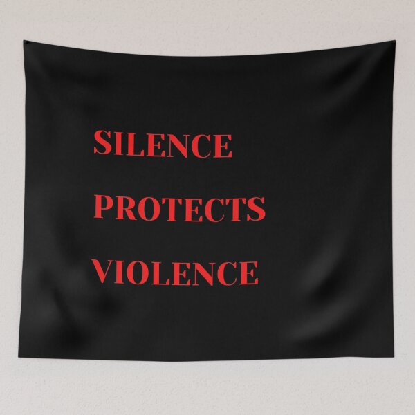 Item preview, Silence Protects Violence designed and sold by miTeless seDign.