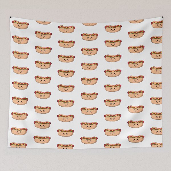 Item preview, Cute Hotdog - Kawaii Hotdog designed and sold by ShawnDzign.
