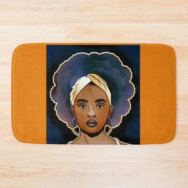 Item preview, BLM (woman with Afro) designed and sold by HamiltonmagicTs.