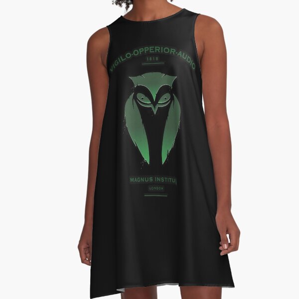Vigilo Operior Audio A-Line Dress
