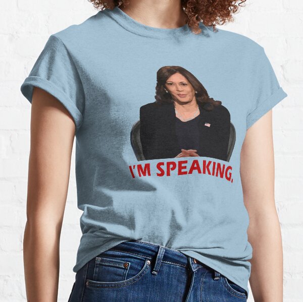 Kamala Harris I'm Speaking VP Debate Quote Classic T-Shirt