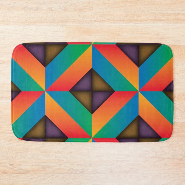 Item preview, Orange and Teal Diamonds Seamless Pattern designed and sold by Reconocer.