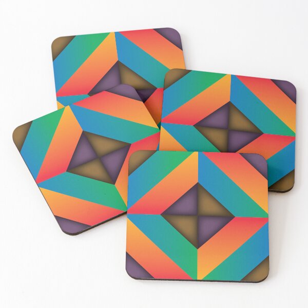 Item preview, Orange and Teal Diamonds Seamless Pattern designed and sold by Reconocer.