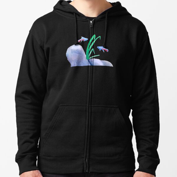 Guppy Scene Zipped Hoodie