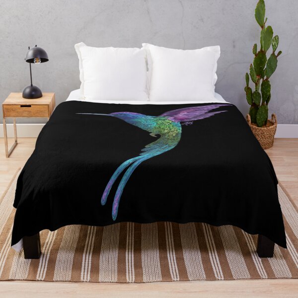 Item preview, Small Colorful Hummingbird designed and sold by samaycolours.