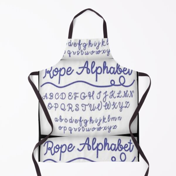 Item preview, Rope Alphabet designed and sold by MrNik.