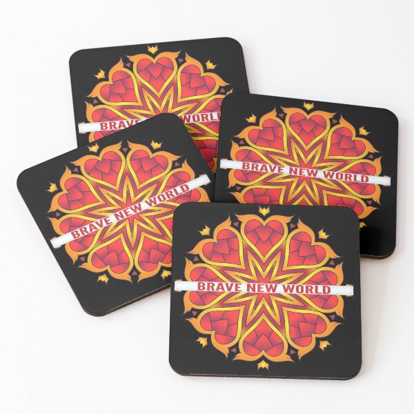 Item preview, Brave New World Magic Heart Mandala designed and sold by CitizenAwear.