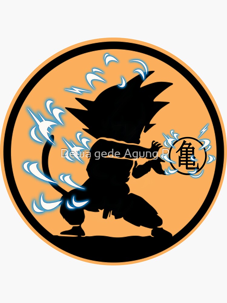 Dragon Ball Z Kamehame House Sticker For Sale By Idwgdap Redbubble