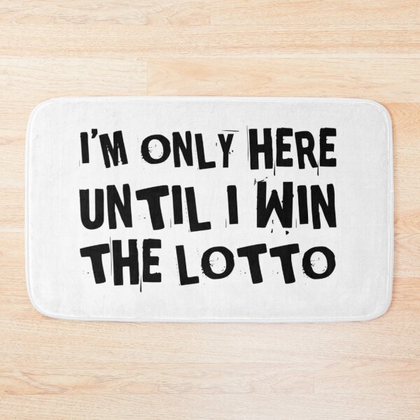 Item preview, Im Only Here Until I Win The Lotto. Funny Workplace Gift for Coworker. designed and sold by That Cheeky Tee.