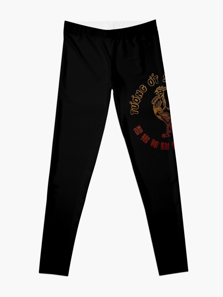 Sriracha Sauce Leggings for Sale by WardReunion