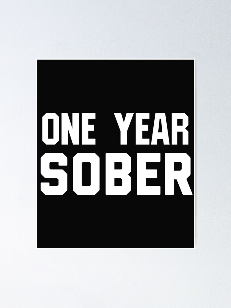 "1 Year sobriety Anniversary Gift 1st Year Anniversary Sober product