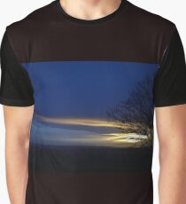 First Day Sunset Graphic T-Shirt
