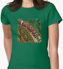 RCT - Wooden Roller Coaster Fitted T-Shirt
