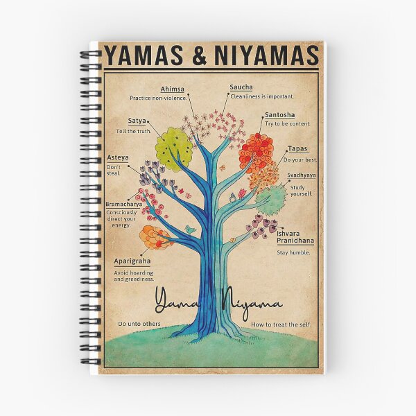 Item preview, Yamas And Niyamas Raja Yoga designed and sold by LittleStep.