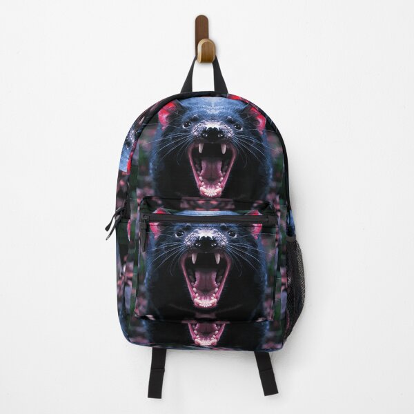Item preview, Tasmanian Devil Australia Animal Snarling show Teeth Scary Face Fitting  designed and sold by Dolphin Graphic.